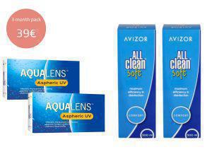 Economy Pack Aqualens + All Clean Soft